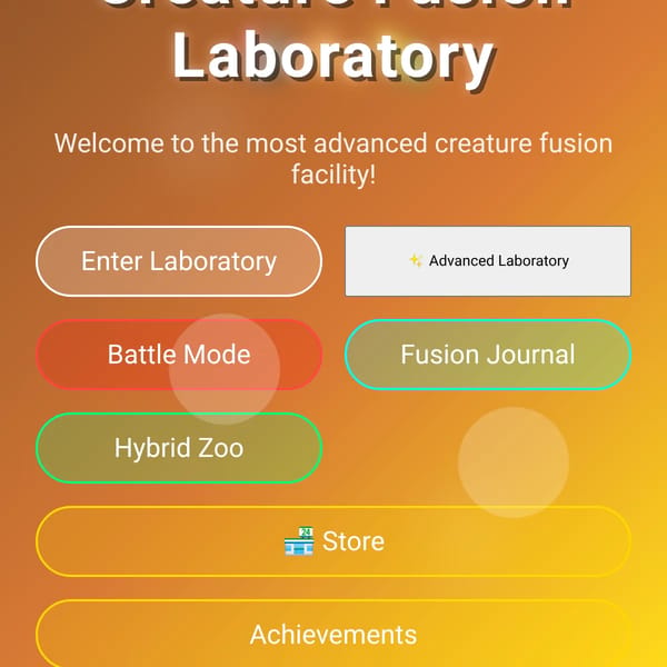 Creature Fusion Laboratory