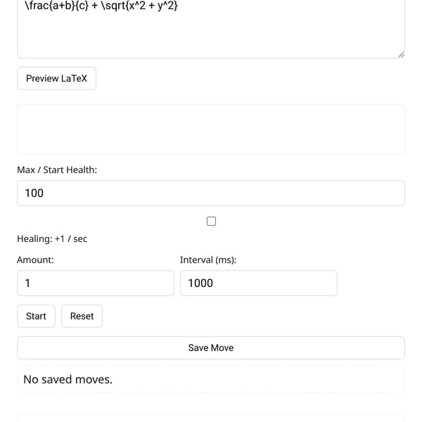 Damage Previewer