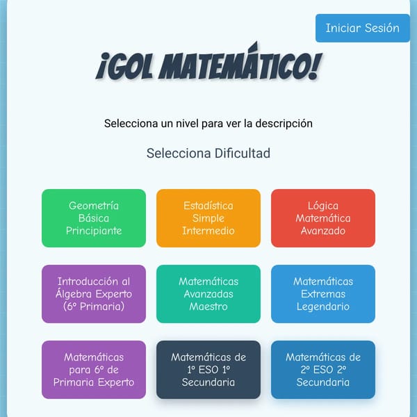 ¡GOL Matemático!