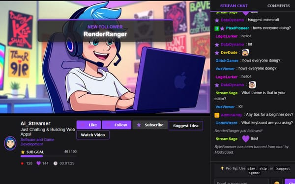 Twitch Chat Simulator
