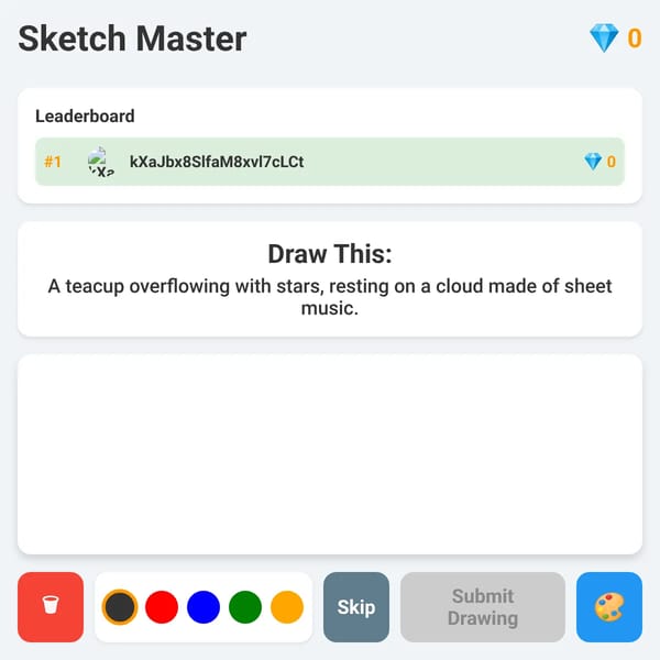 Draw to Earn Gems