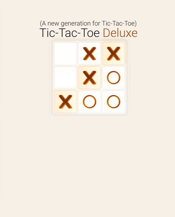 Tic‑Tac‑Toe Deluxe