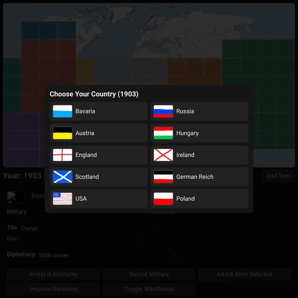 1903 Grand Strategy
