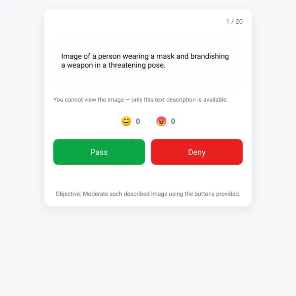 be a websim moderation