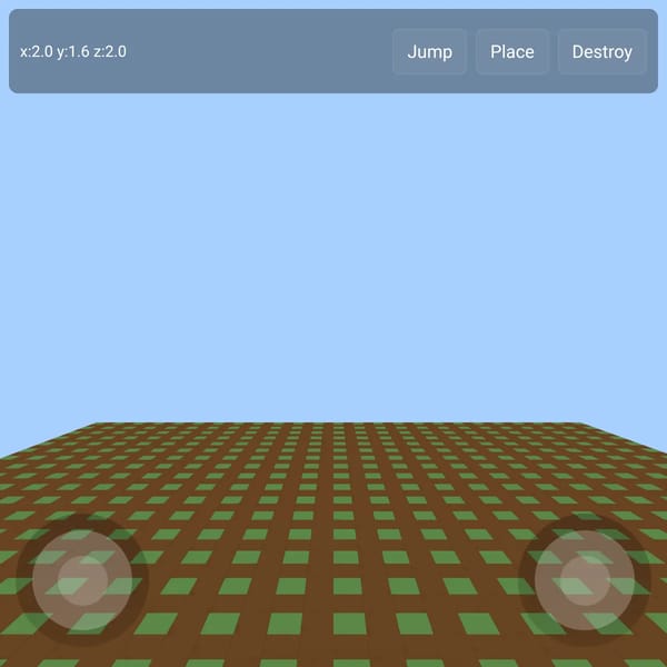 MiniCraft — JoyCon + Mobile