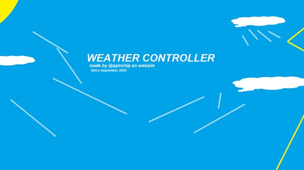 Weather Controller