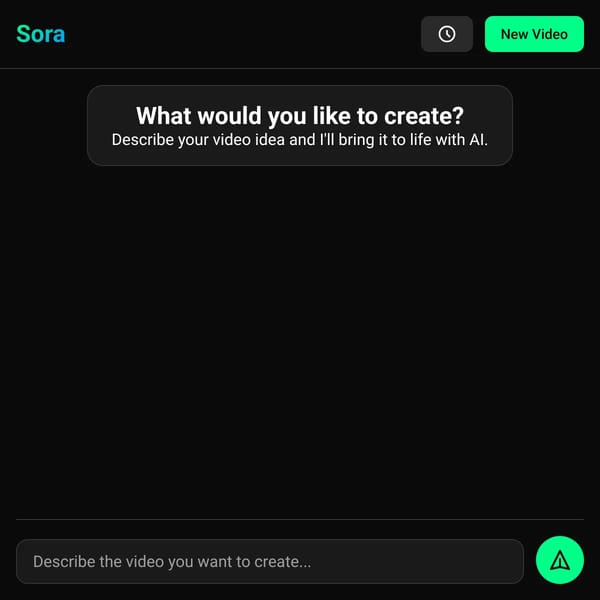 Sora - AI Video Generation