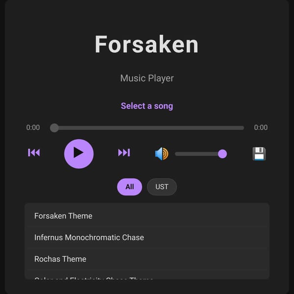 Forsaken - Game Music