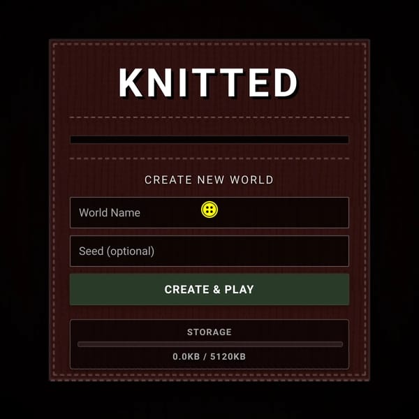 Knitted