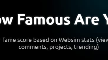 How Famous Are You?