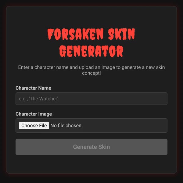 Forsaken Skin Generator