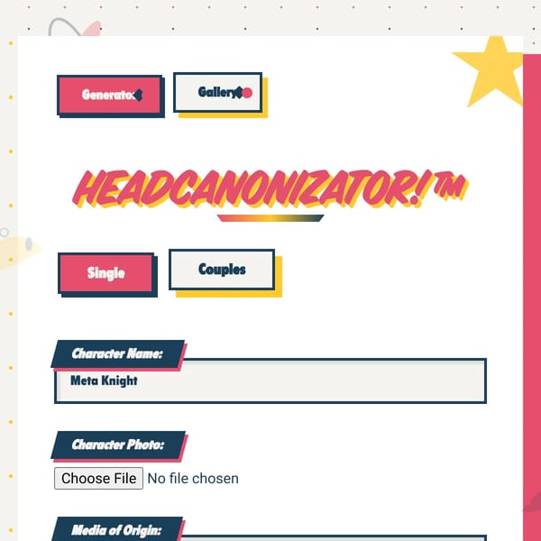 The Headcanonizator!™