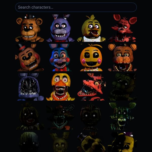 FNAF Characters