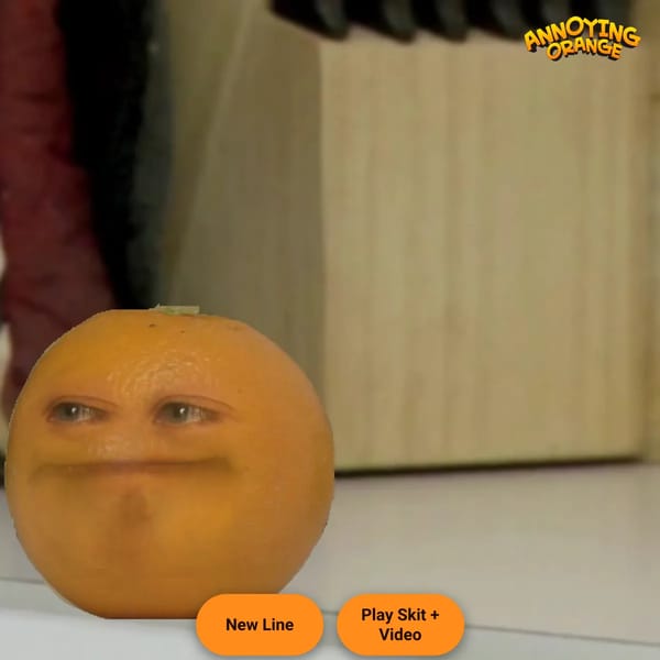 Annoying Orange Skit
