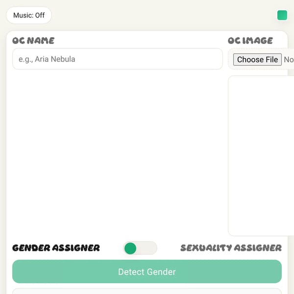 OC Gender Detector