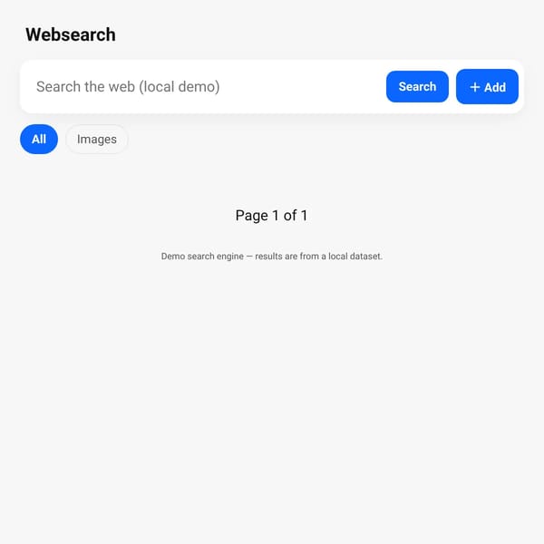 Websearch