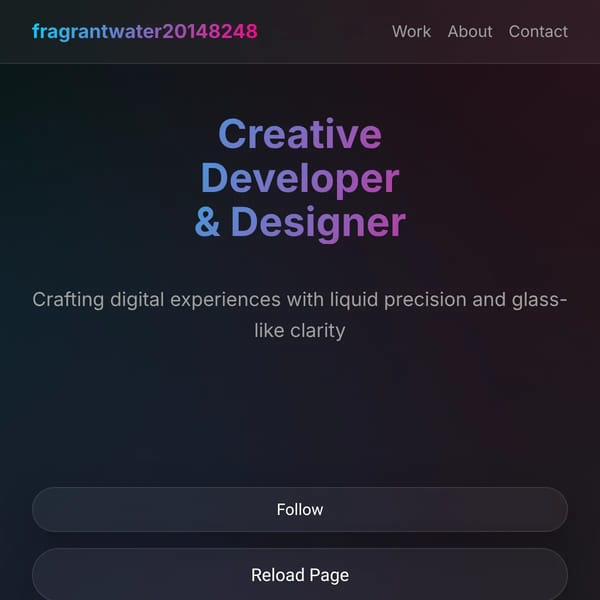 fragrantwater20148248 | Liquid Glass Profile