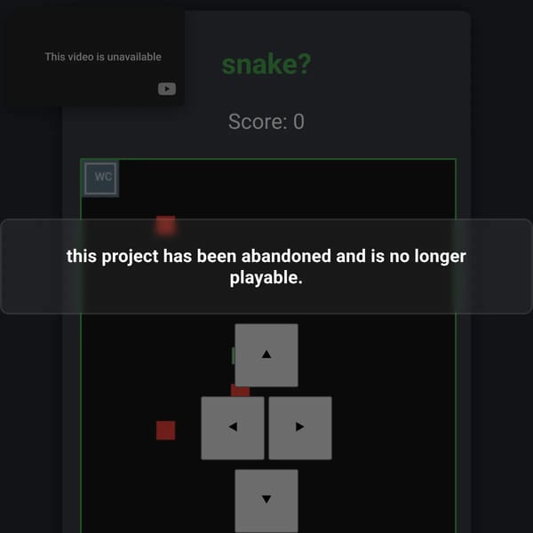 Snake, but 100 credits = 1 change (ABANDONED)