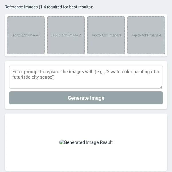 AI Image Replacement Tool