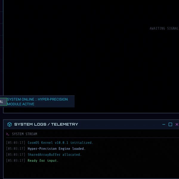 CosmOS AI: Hyper-Precision Engine