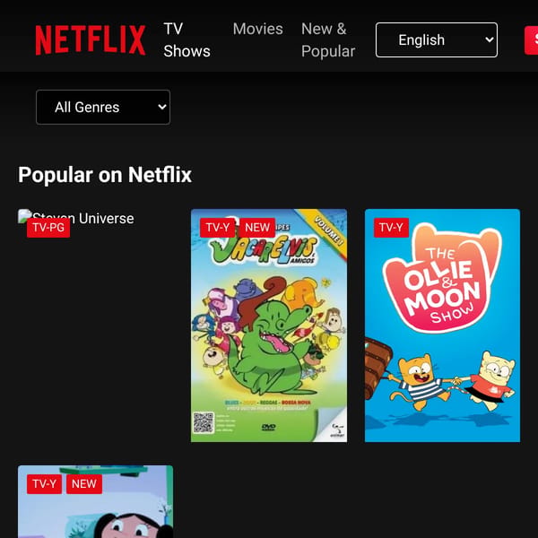TV Shows - Netflix