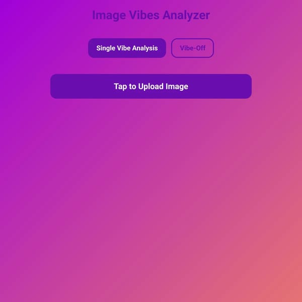 Image Vibe Analyzer