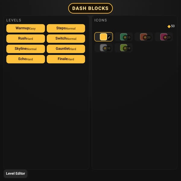 Dash Blocks