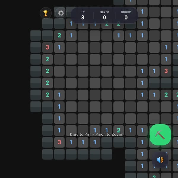 Infinite Minesweeper