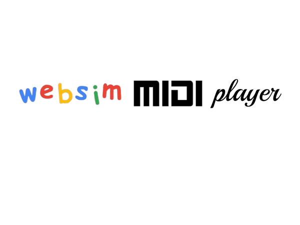 WebSim MIDI Player