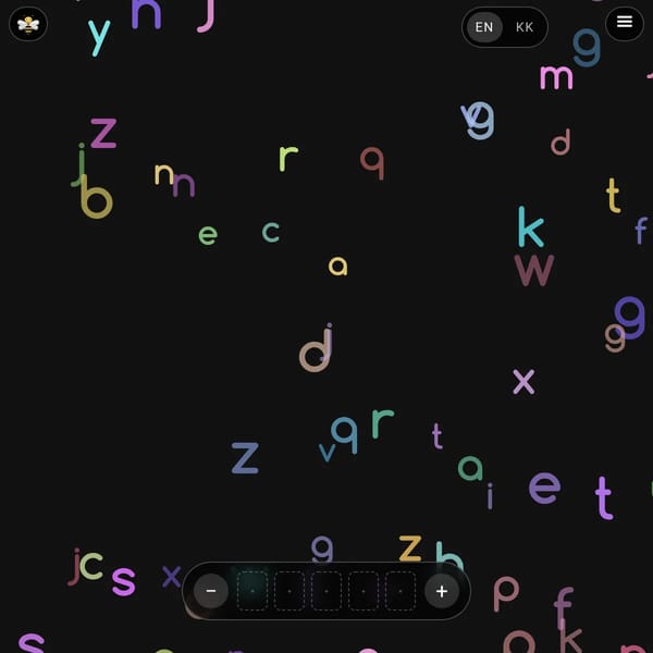 Falling Letters