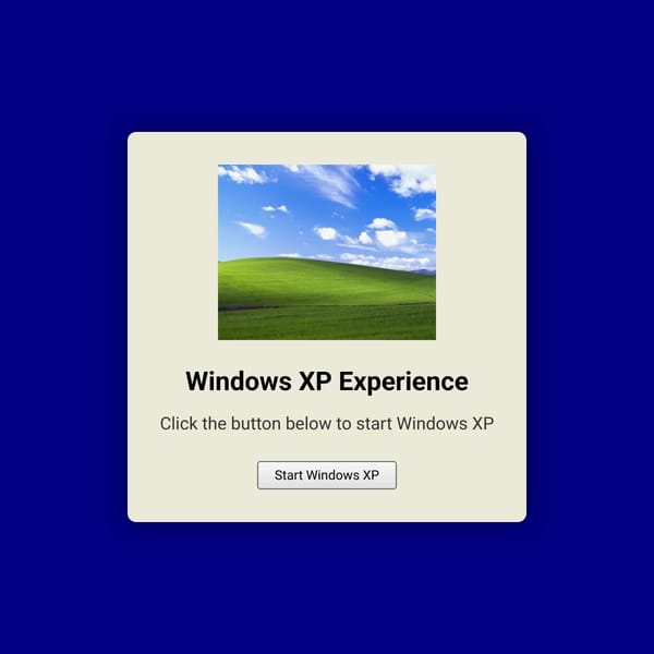 Windows XP AI Image Generator