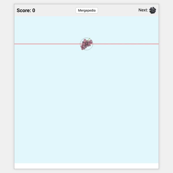 Fruit Merge Game