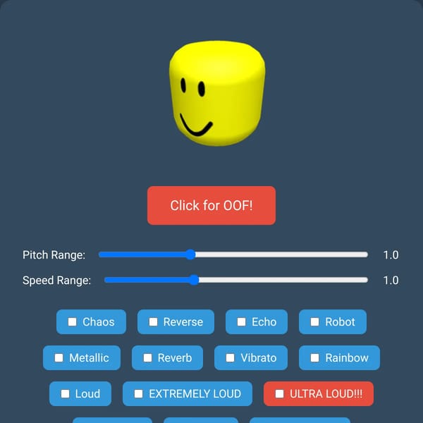 Roblox Oof! MAKER