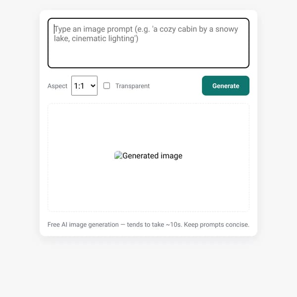 AI Image Generator