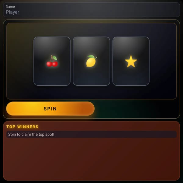 Gamble Spin