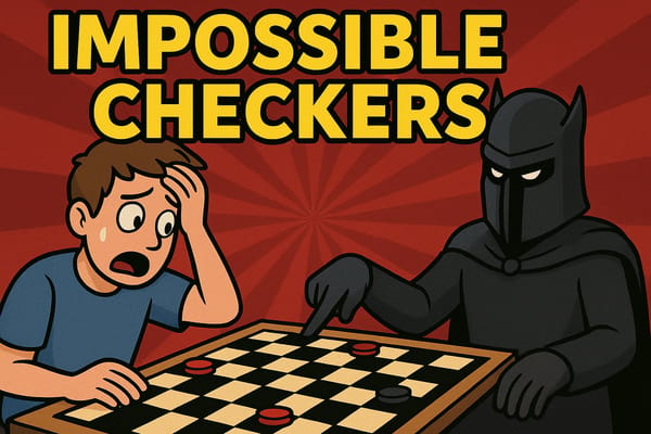 Impossible Checkers (Cards)