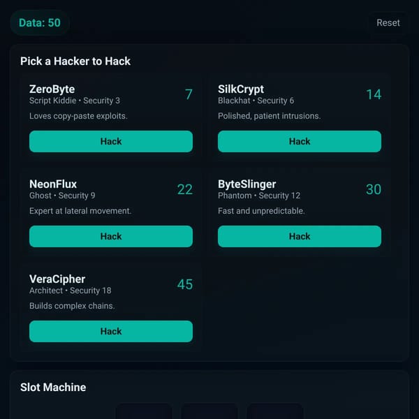 Hacker Casino
