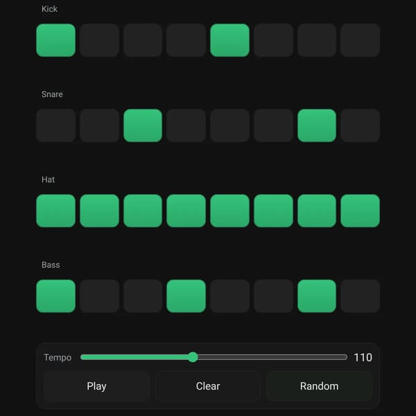 Mini Step Sequencer