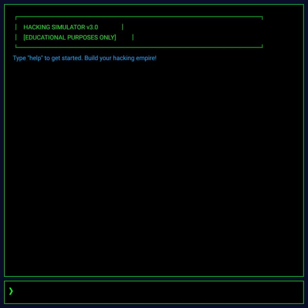 Hacking Simulator