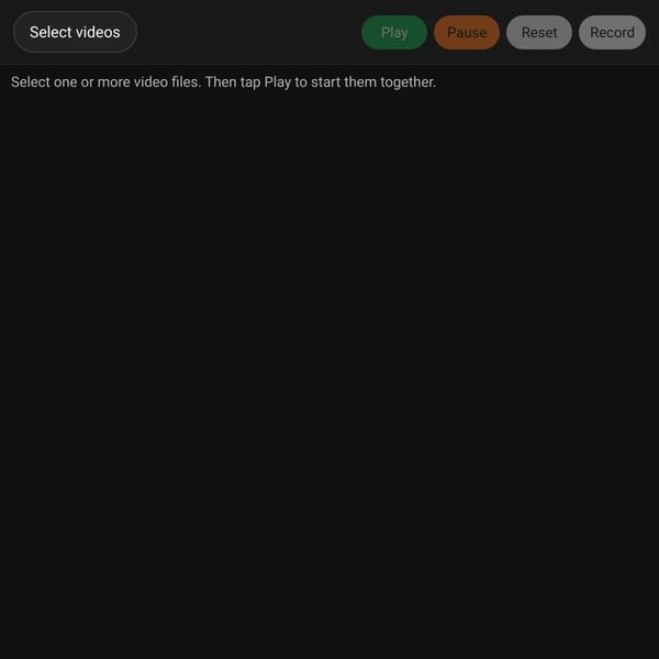 Multi Video Sync Player