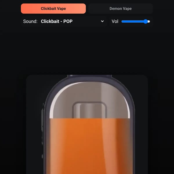 Those clickbait fake Vape games