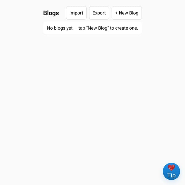 Blogs