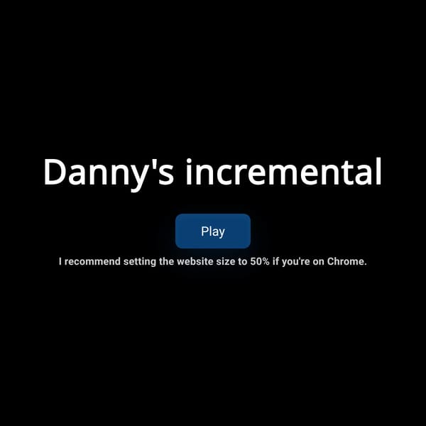 Danny's Incremental (Conveyor cube expansion)