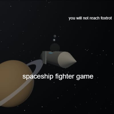 3d space fighter
