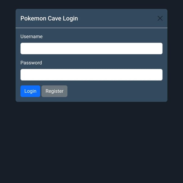 Pokemon Cave: Digital Ecology & Collection