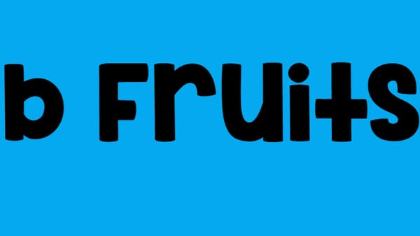 Web Fruits 2D