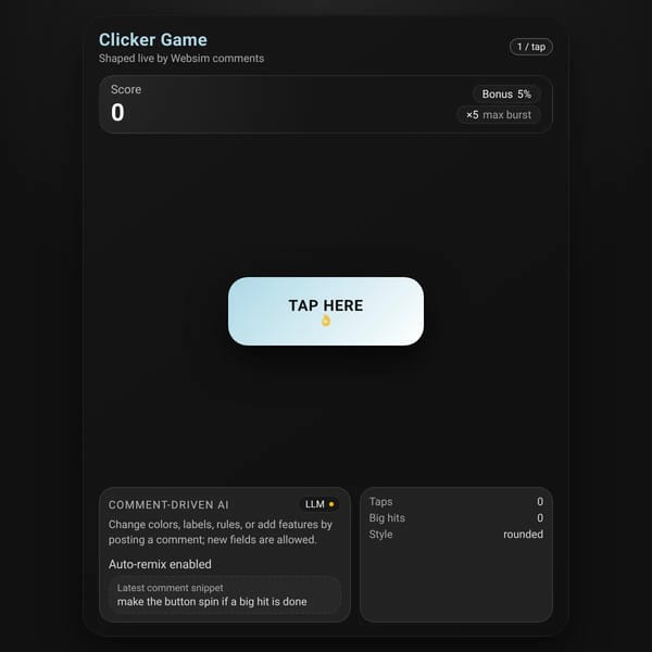 AI Remix Clicker