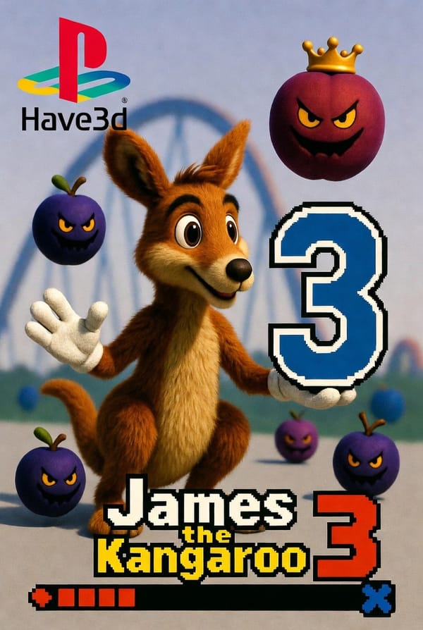 James the Kangaroo – 3 December Demo
