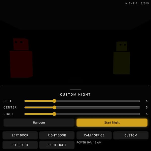 Custom Night Horror