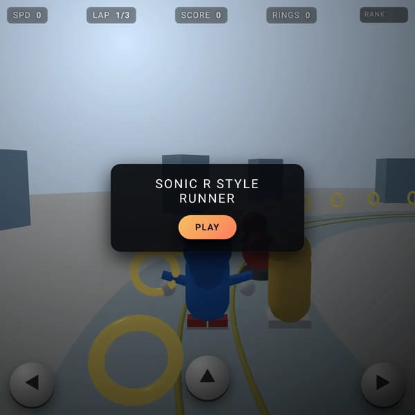 Sonic R Style Runner